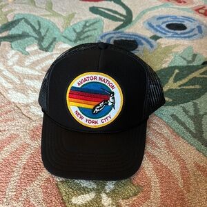 Aviator Nation NYC trucker hat